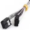 Factory Supplier IDC 2.54mm with ear 1.27mm Flat cable 6 Pin Connector