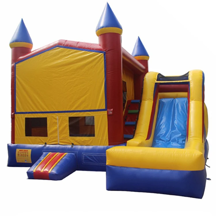 
PVC Material China Cheap Children Small Bouncers Combo Jumping Inflatable Slide Bouncer Castle House For Sale 