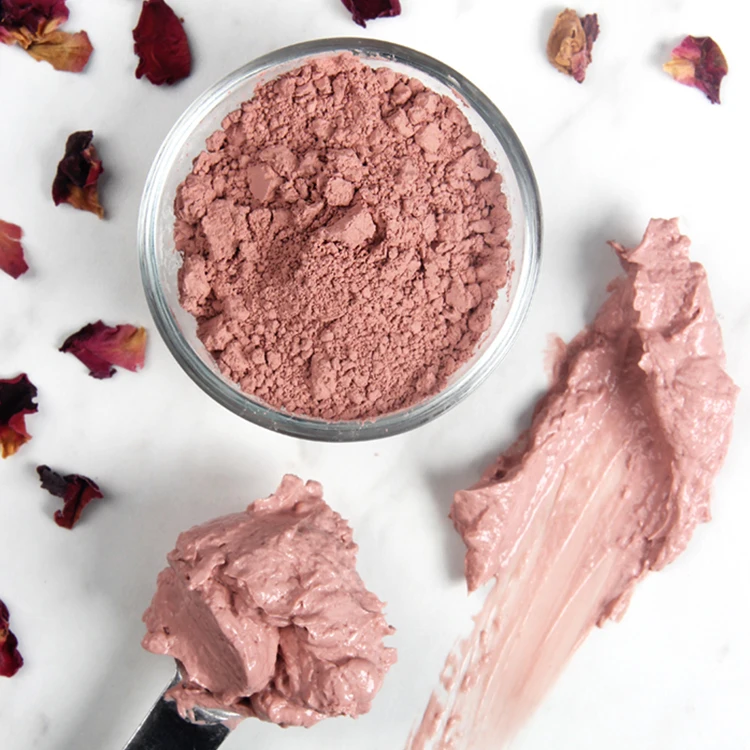 2019 Latest Producing Moisturize Mineral Pink Mud Powder Clay Mask 