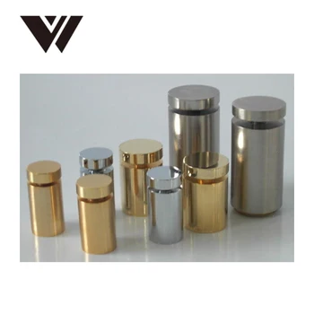 Gasea 24pcs Stainless Stainless Wall Standoffs, 3/4" X 1" Sign Standoff Screw Mounting Advertising Nails For Sign Displays 19 X 25mm Advertising Screw 1107918418