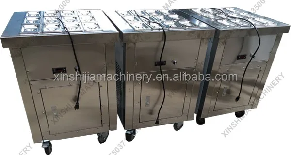 Ice Cream And Fruits Refrigerated Topping Bar With Cabinet ...