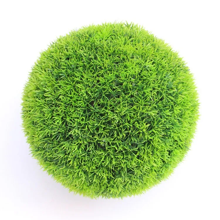 Ew-1006 Aritificial Boxwood Hedge Faux Topiary Home Garden Grass Ball ...