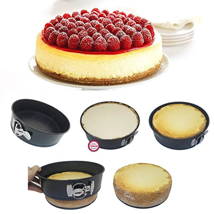 9 Inch Non Stick Cheesecake Springform Pan Leakproof Cake Pan