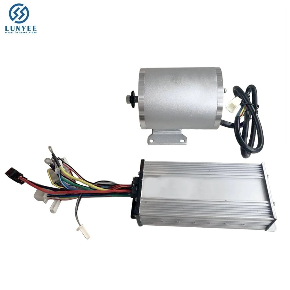 Electric Bicycle Brushless Motor 72v3000w 50a Brushless Controller Kit