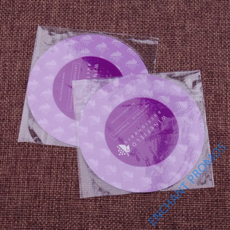 Custom Wine Drops Stopper Wine Pourer Disc Stopper With Custom Design