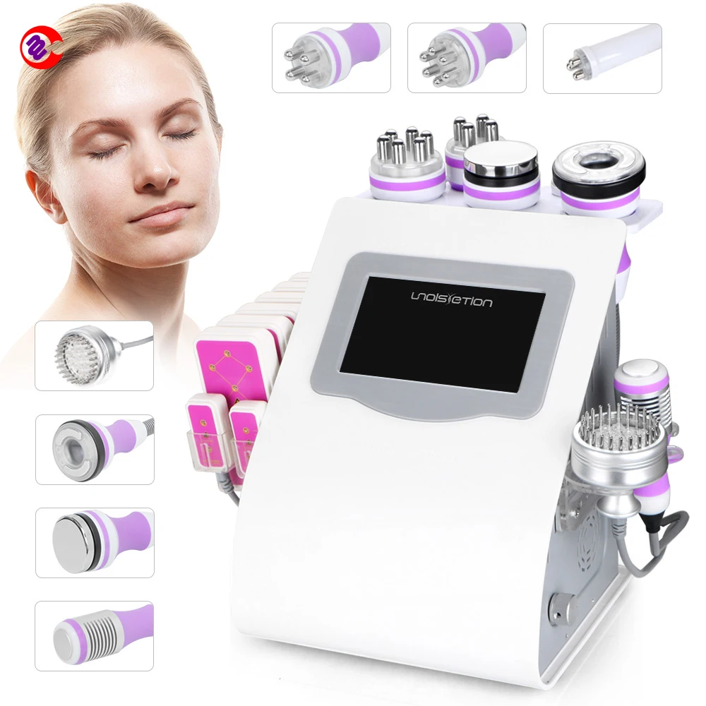 

ultrasonic cavitation machine RF Vacuum Cold Photon micro current facial device Lipo Laser cavitation rf vacuum body machine