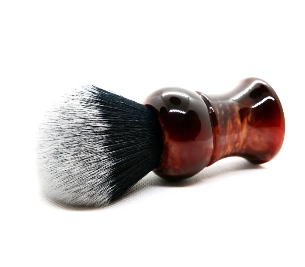 

Big Size  men's Shaving Brush with Resin Handle Tuxedo Knot For Men