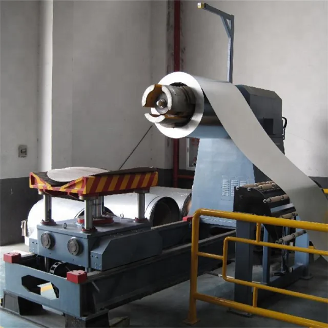 Automatic Steel Sheet Decoiling Machine/Hydraulic Decoiler with Trolley