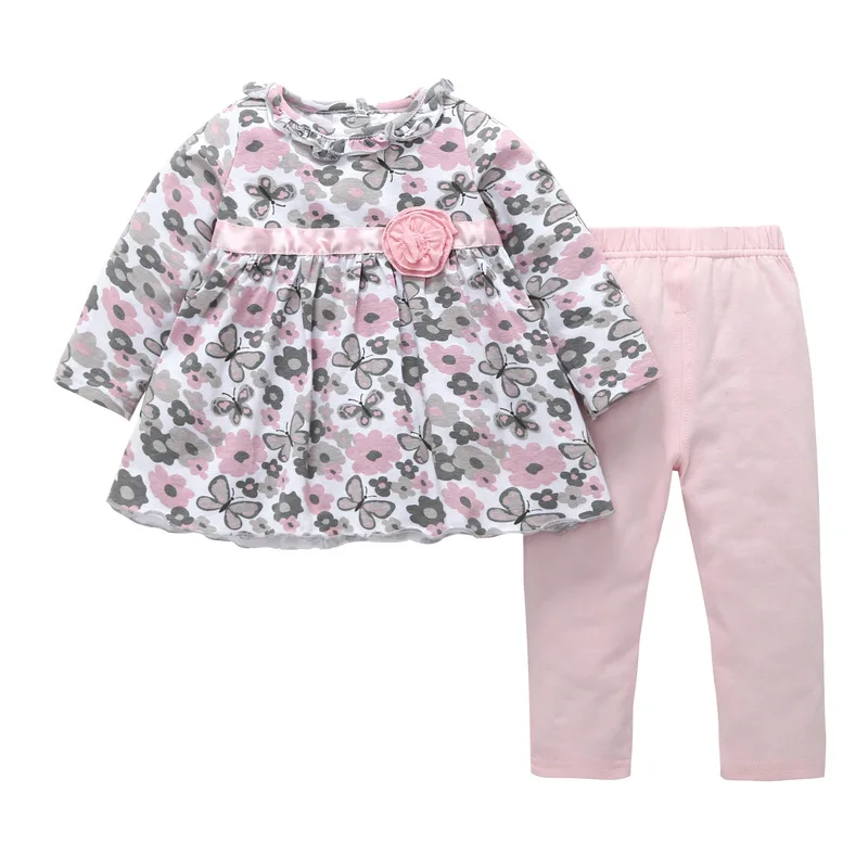 

R&H Wholesale Baby Clothes Spring 0-3Years Baby Clothing Set for Baby Gift Set