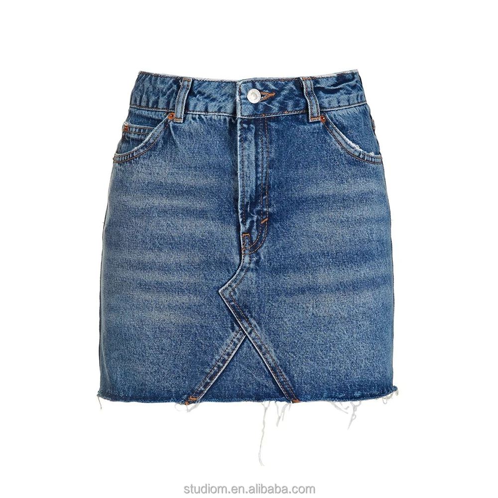 

Summer ladies fashion design short jean mini skirt