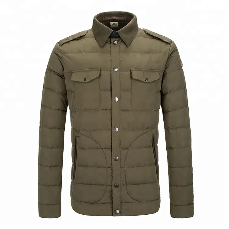 

Wholesale customized good quality men jacket down winter coat, Colorful