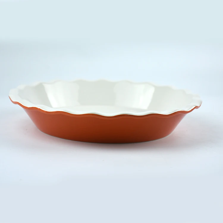 Wholesale Fine Hand Made Pie Ceramic Plate