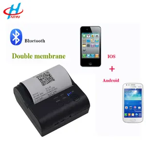 HY-8001 80mm cheap mini android ios receipt ticket bluetooth mobile thermal printer