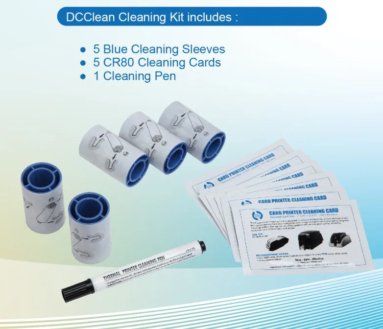 Hot Cleaning Swab/kit 507377001 For Datacard Cleaning Card Printer