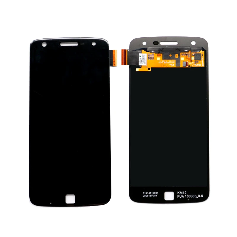 

Smartphone LCDs For Moto Z Play LCD Screen Display Touch Screen Digitizer Assembly, White black