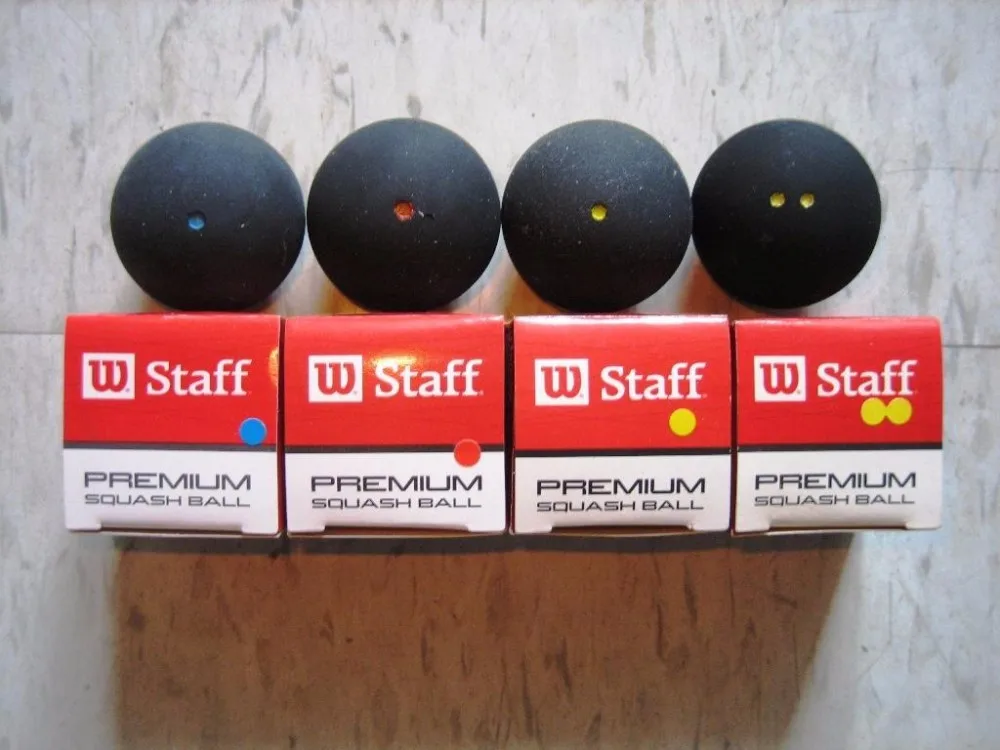 2018 New Wholesale Low Speed Bulk Squash Ball With Yellow Dot Buy