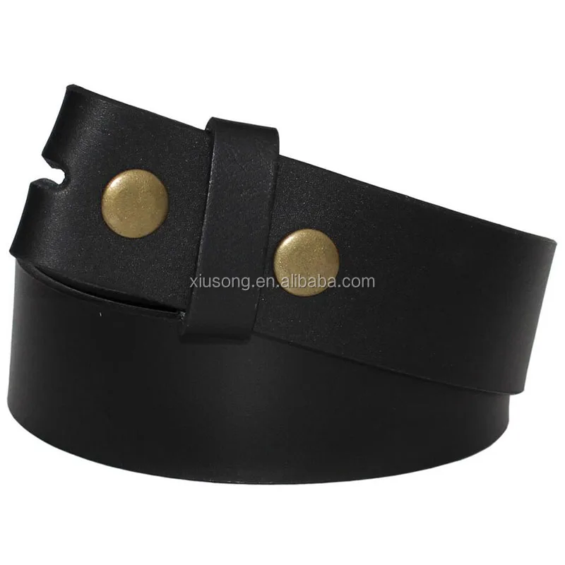 Wholesale Export Italian Men's Pu Leather Belt Black Fashion - Buy