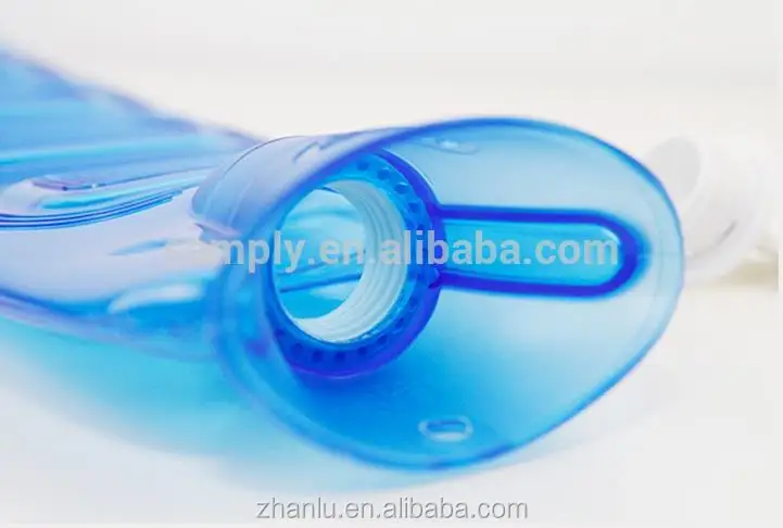 
2018 most popular portable long shape pvc hot water bottle young style varieties of fabric cover 