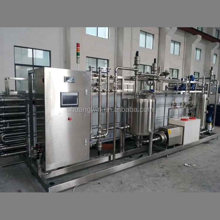 
High Quality Stainless Steel UHT Coil Type Milk juice sterilizer Processing Plant 