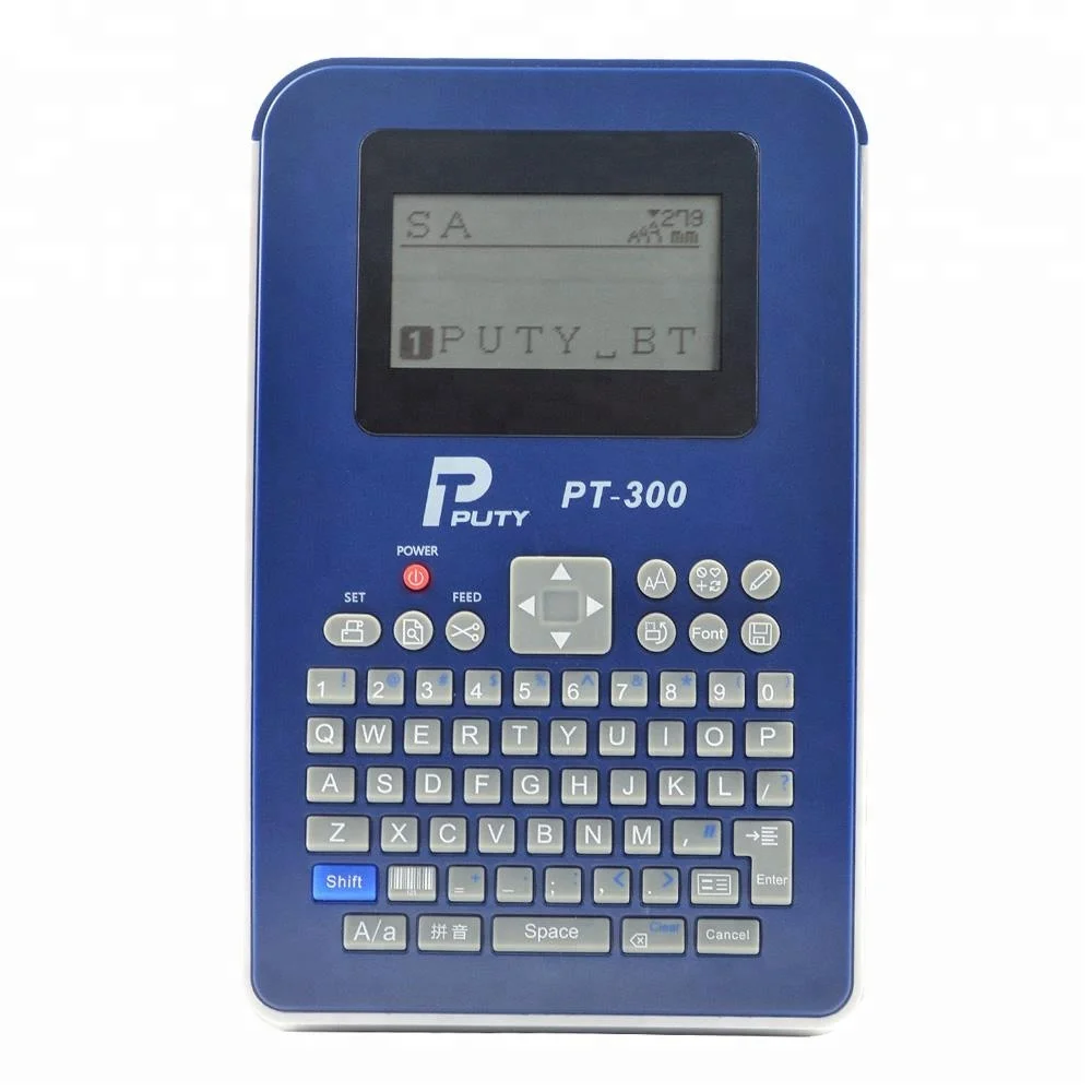 

PUTY PT-300 mini portable handheld commercial color label printer
