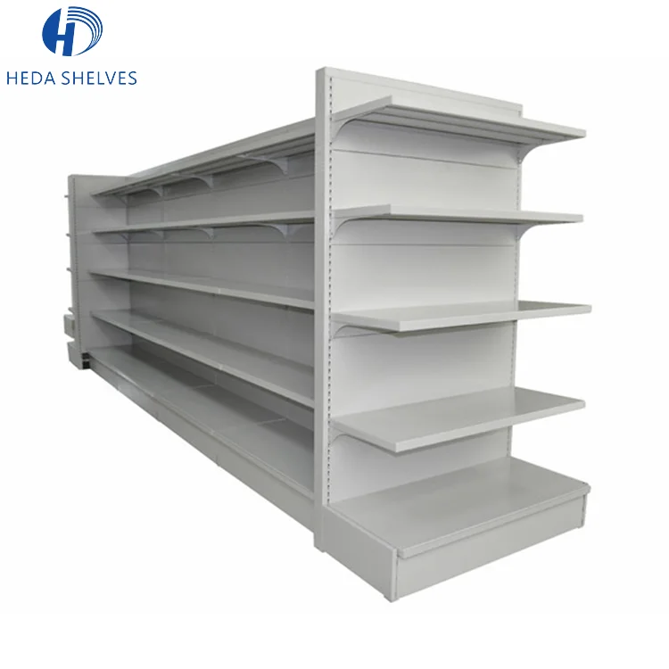 Wholesale cheap shop furniture supermarket gondola shelving price
