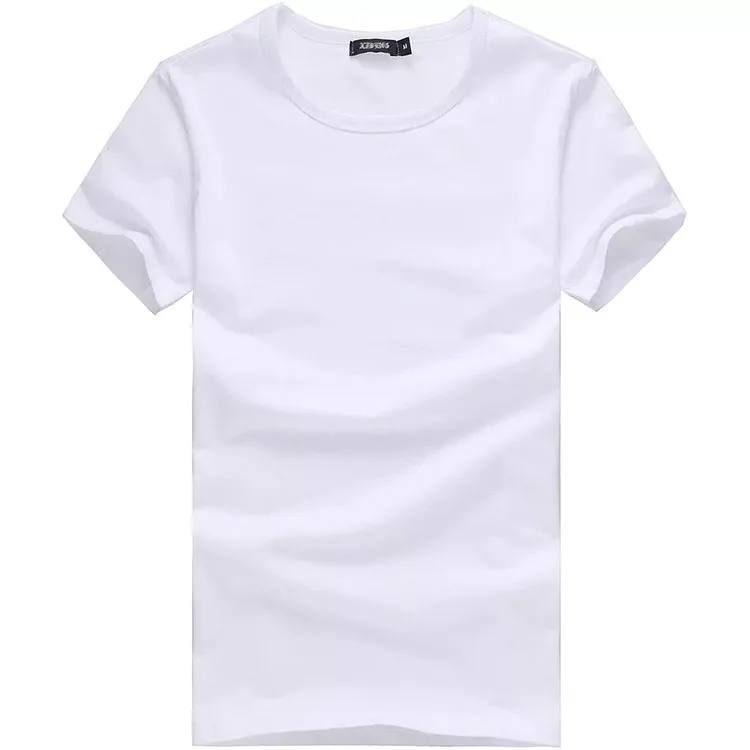 

high quality oem Custom men fashion plain 100% polyester organic cotton $1.00 round neck T shirt with t-shirt brand, N/a