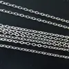 Silver Plated Chain 2mm Flat Cable Chain