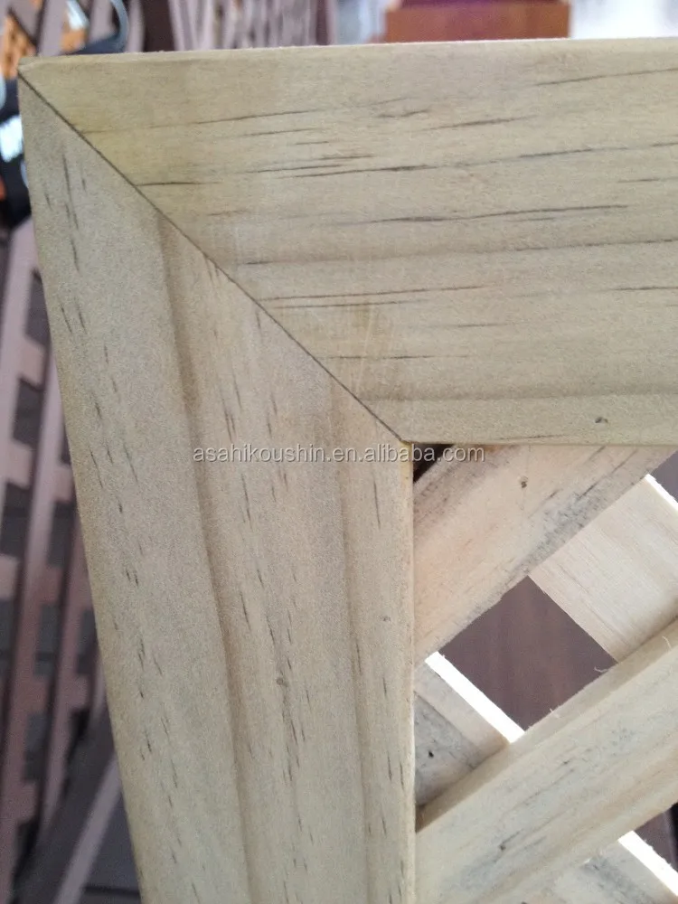 Muchas opciones de color outdoor celosía de madera decorativa-Vallado