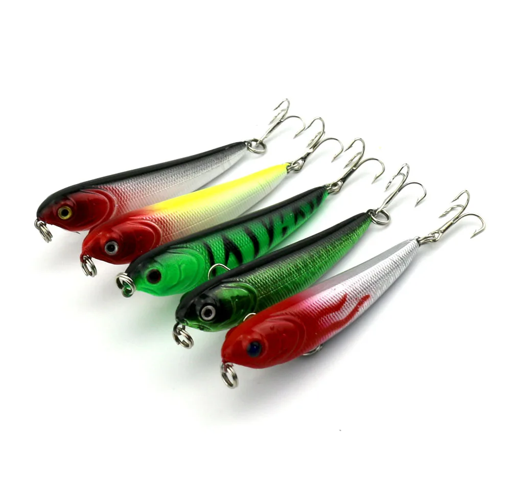 

Wholesale Hengjia floating pencil bait 7CM 5.7G Fishing Lure Pencil free shipping, N/a