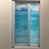 Retractable fly screen window/fiberglass insect screen/Roller screen window