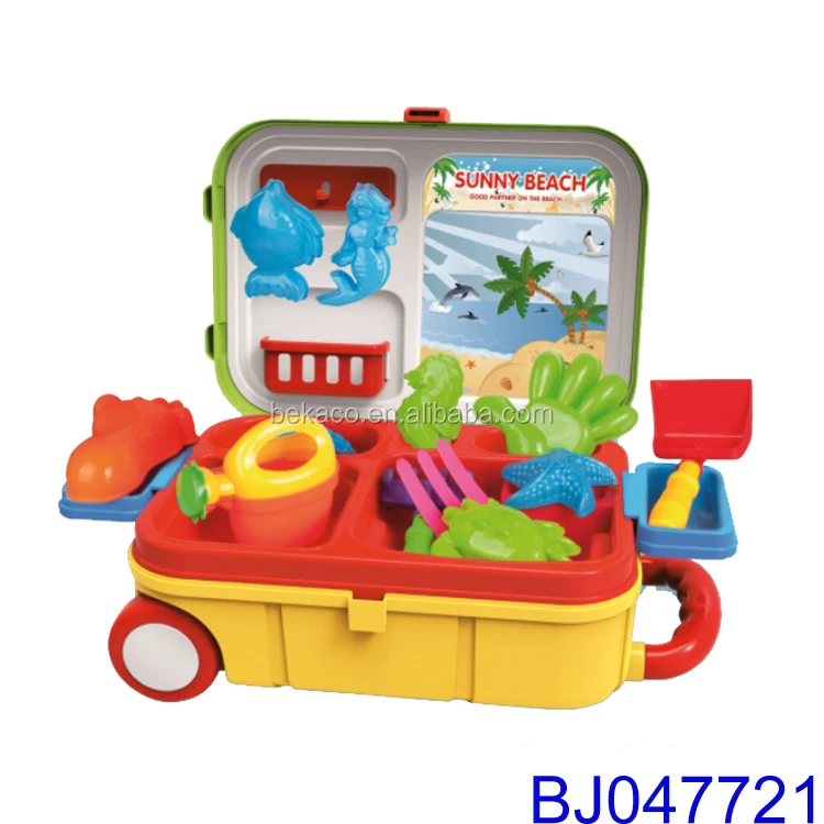 garden wagon and tools toy set