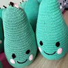T204-2 pear handmade crochet toys amigurumi baby plush toys crochet pattern