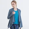 Hot sale wholesale gym wear stylish asymmetrical lady sports jacket