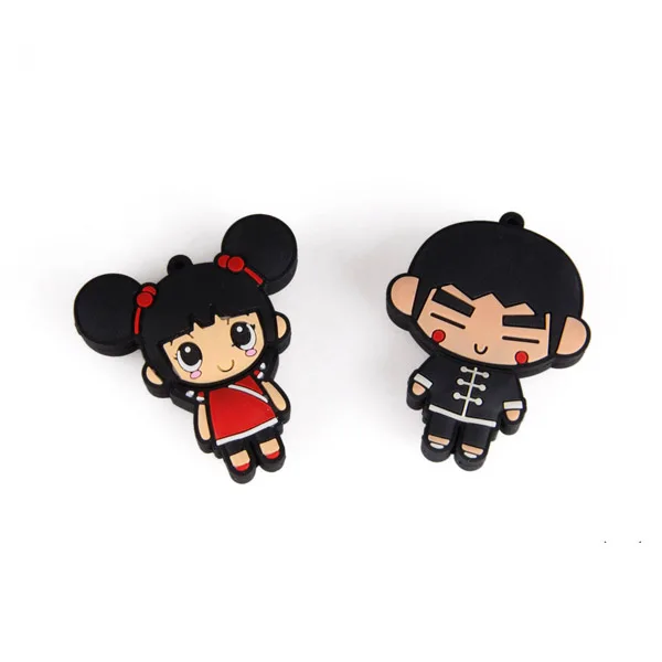 Usb stick custom logo design high speed usb 3.0 custom 2D cartoon character shape usb flash pen drive - ANKUX.COM