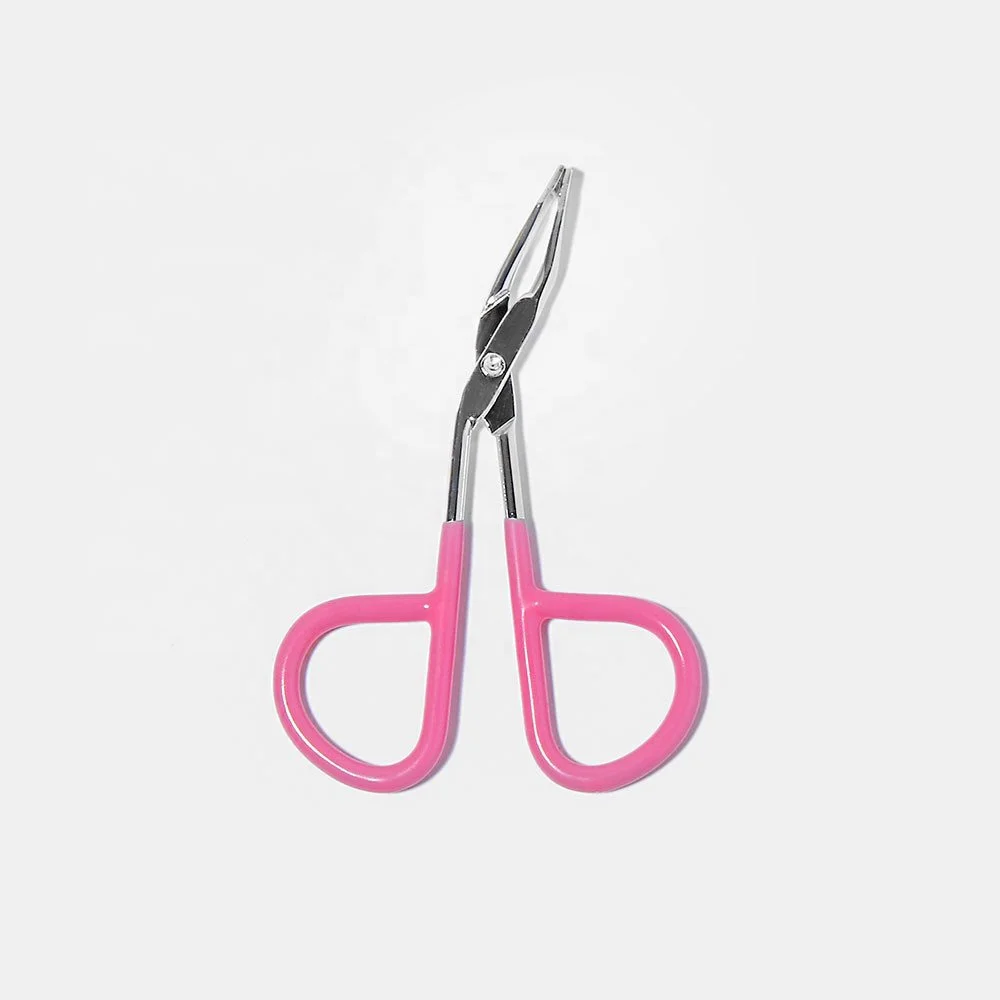 

Professional Beauty Makeup Hair Removal stainless steel pink eyebrow scissors tweezers, Black, pink, red