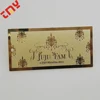 The Lowest Price Metal Bookmark Blank Electroplate Gold Color &Engraved Logo Bookmark For Souvenir