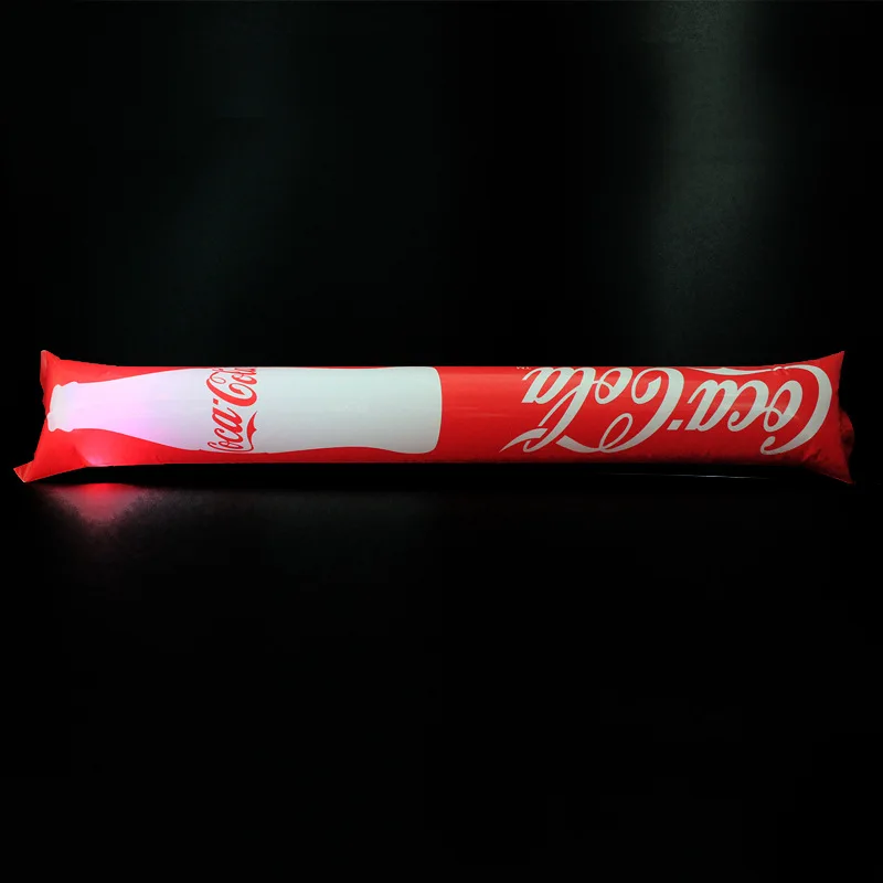 Inflatable PE led bang bang thunder cheering sticks