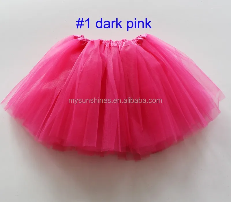 Neon Pink 3-Layer Tutu Skirts 7 Sizes! Kleding Meisjeskleding Rokken 