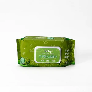 Easy to carry  alcohol free baby water wipes organic antibacterial baby wet wipes high quality baby wipes