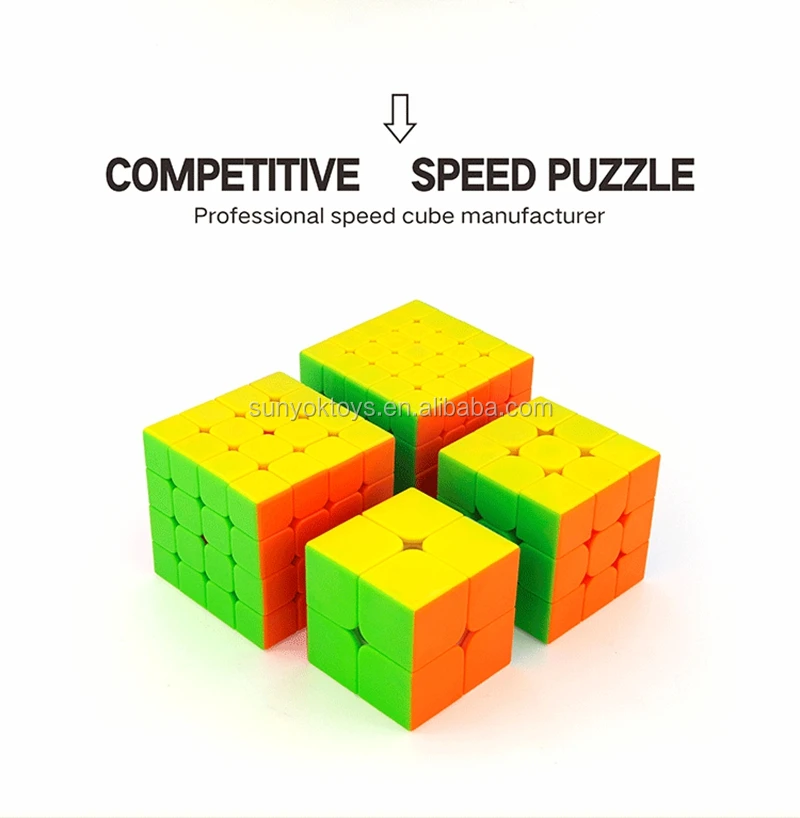 MoYu Meilong 2x2 3x3 4x4 5x5 Speed Magic Cube Gift Box Professional Puzzle Toys 