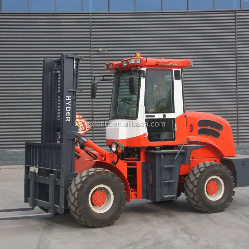 China Customized 5 ton off-road forklift Manufacturers and 
