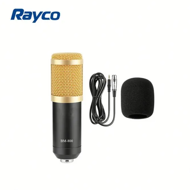 

Hot Selling Microphone Bm 800 Studio Broadcasting Recording, Black