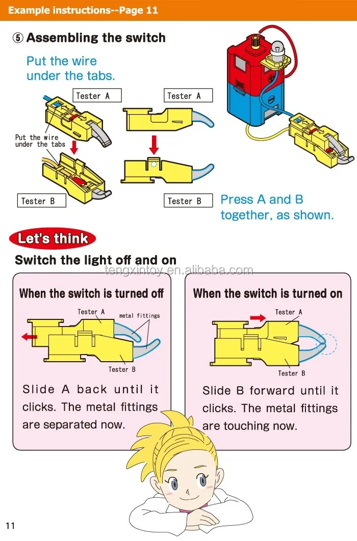 simple electrical circuit toys