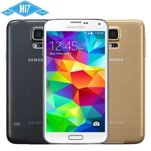 Original Samsung Galaxy S5 New Unlocked Mobile phone Quad Core 2GB RAM 16GB ROM 16MP Camera 5.1 inch 4k Screen Waterproof