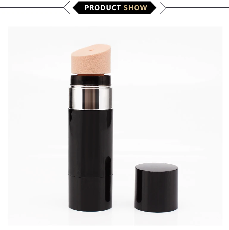 Tube Cosmetique Packaging Liquid Foundation Container With Sponge Make