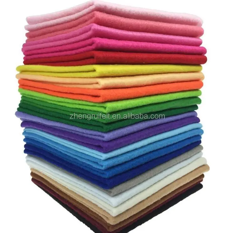 100% Environmental protection wool fabric felt/ Wool knitting non-woven fabric felt