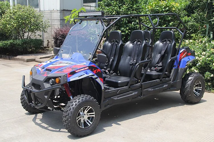 中國工廠 300cc 4 座農場 utv 4 輪驅動沙丘越野車