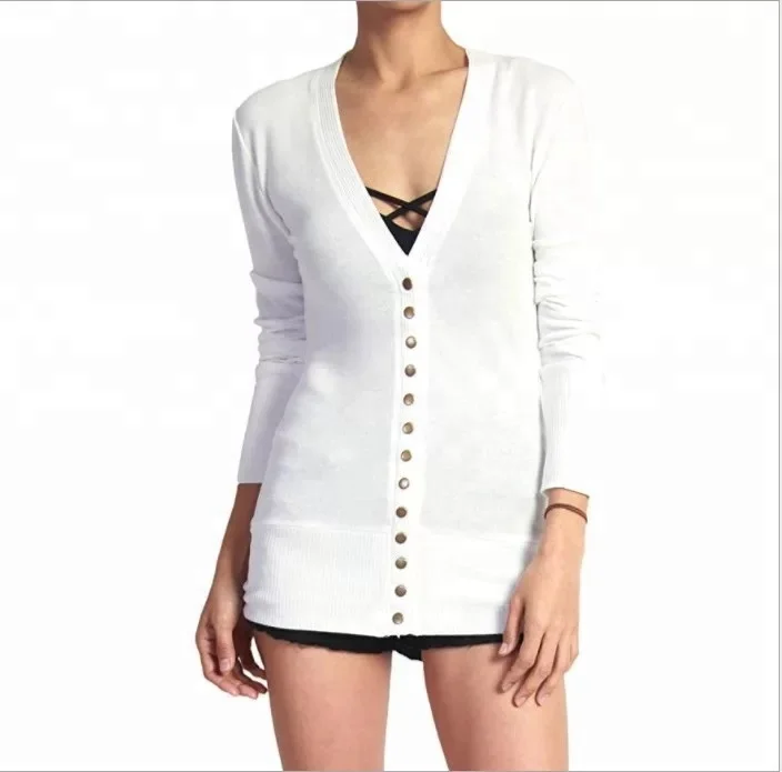 

D79 Women Cardigan 2019 Spring Autumn V Neck Single Breasted Cardigan Women Long Sleeved Casual Knitted Female Sweaters bodysuit, N/a