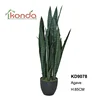 85cm tall zebra pinto Artificial dark green plant with black pattern for home decoration two colors
