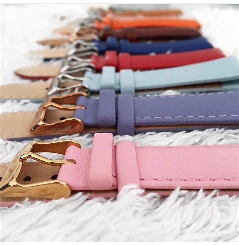

18mm 20mm italian genuine leather band high quality watch strap belt for luxury watches, N/a